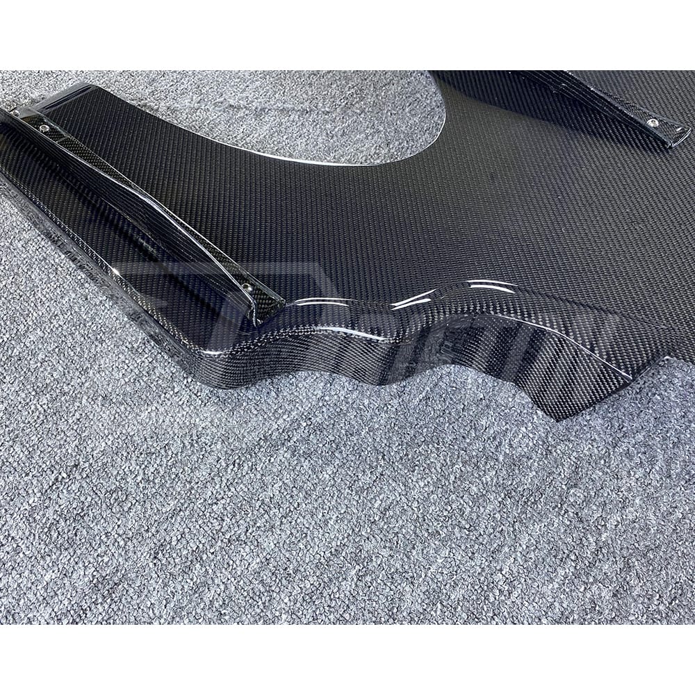 V-Spec Style Carbon Fiber Rear Diffuser For Nissan R34 GTR 1998-2002