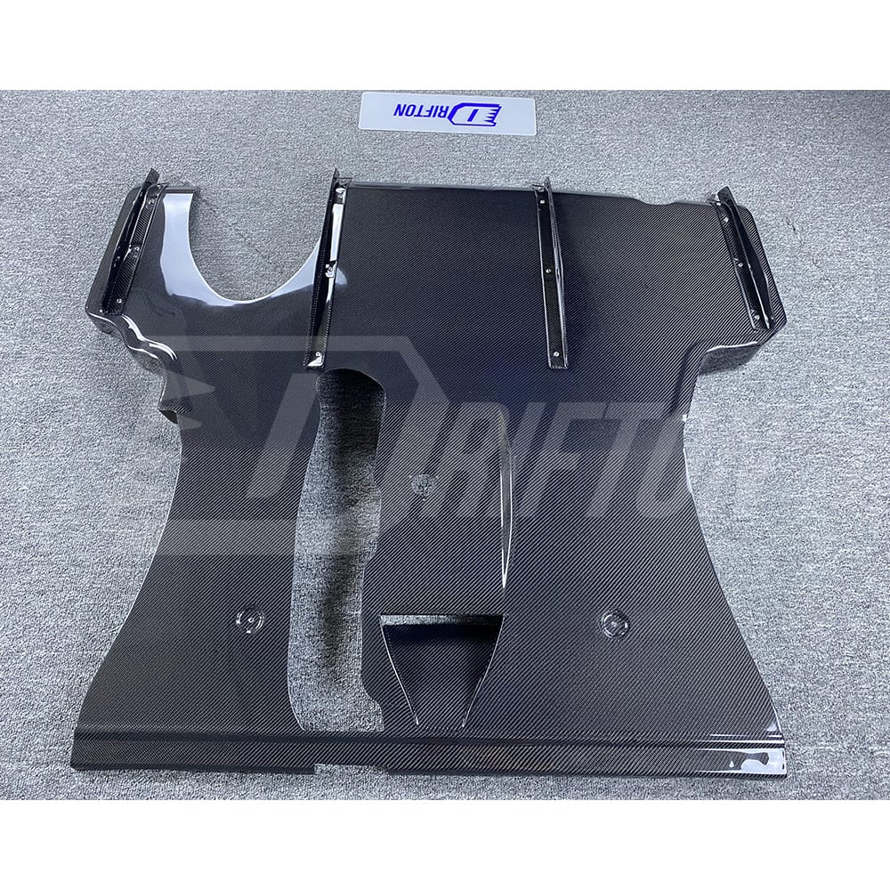 V-Spec Style Carbon Fiber Rear Diffuser For Nissan R34 GTR 1998-2002