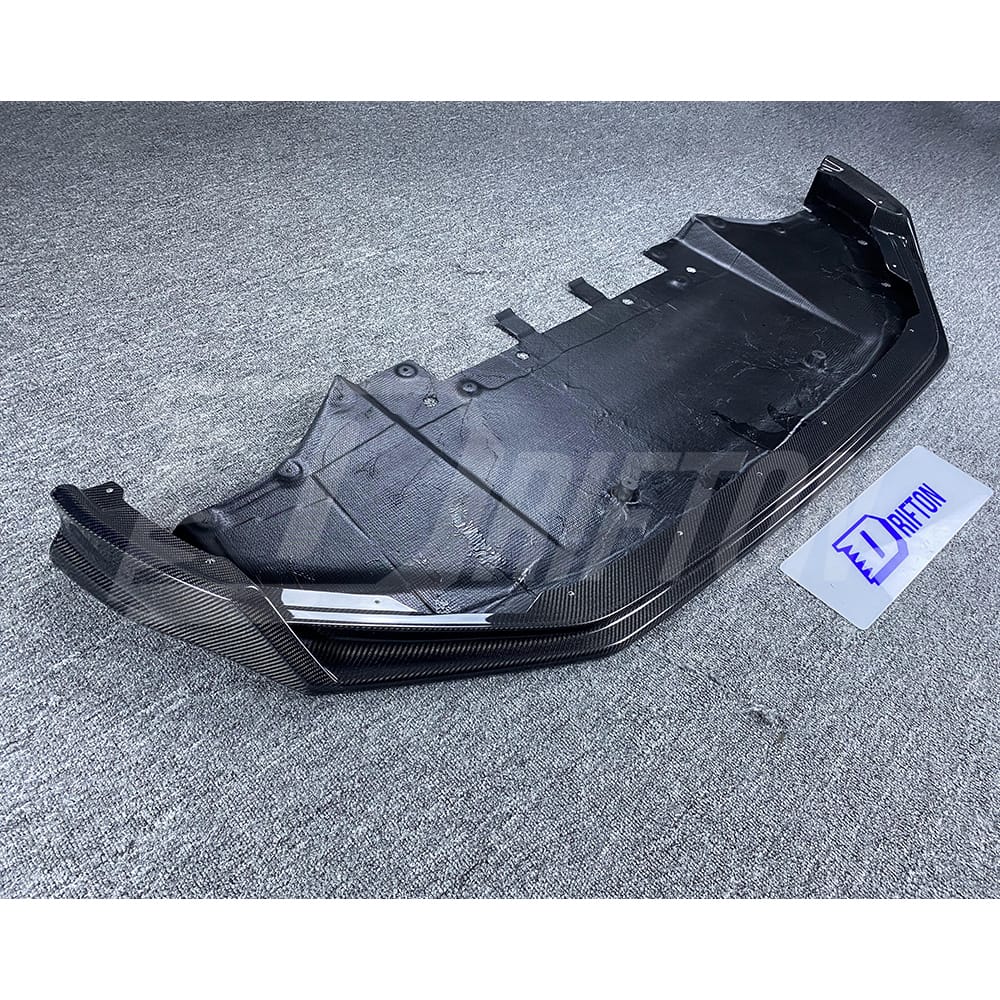Blitz Style Carbon Fiber Front Lip For Nissan R35 GTR 2017-2019