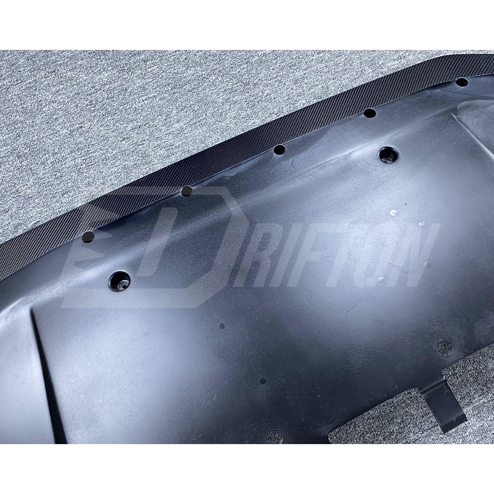 Blitz Style Carbon Fiber Front Lip For Nissan R35 GTR 2017-2019