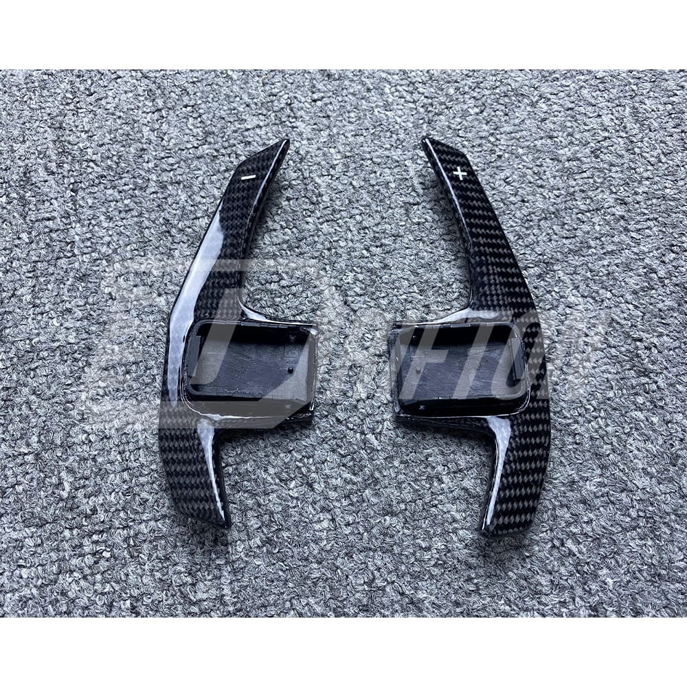Customize Style Carbon Fiber Steering Wheel (Alcantara) With Center Trim And Shift Paddle For Nissan R35 GTR 2017-2019