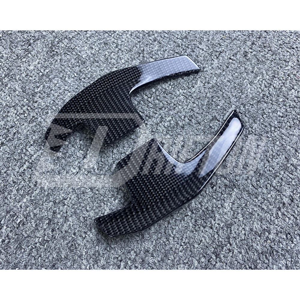 Customize Style Carbon Fiber Steering Wheel (Alcantara) With Center Trim And Shift Paddle For Nissan R35 GTR 2017-2019