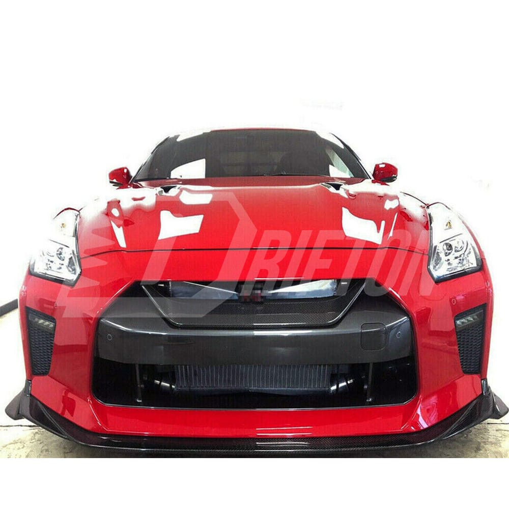 Dry Carbon Fiber Front Grill For Nissan R35 GTR 2017-2019