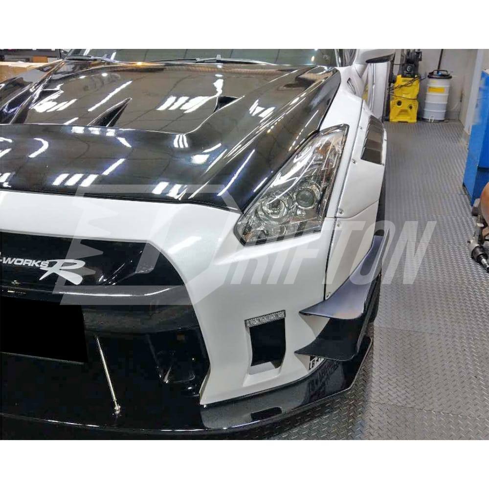 LB Performance V2 Style Carbon Fiber Hood For Nissan R35 GTR 2008-2016