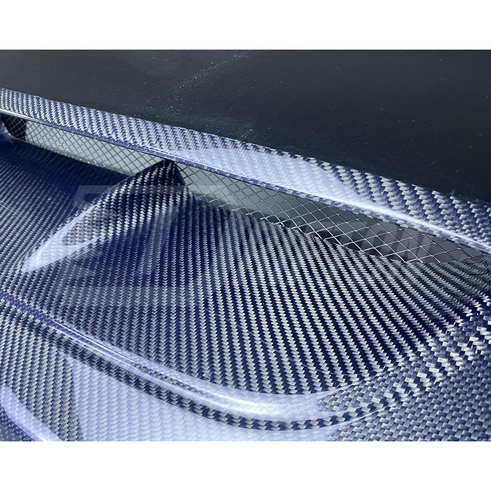 Varis MY13 Style Half Carbon Fiber Front Bumper For Nissan R35 GTR 2008-2016