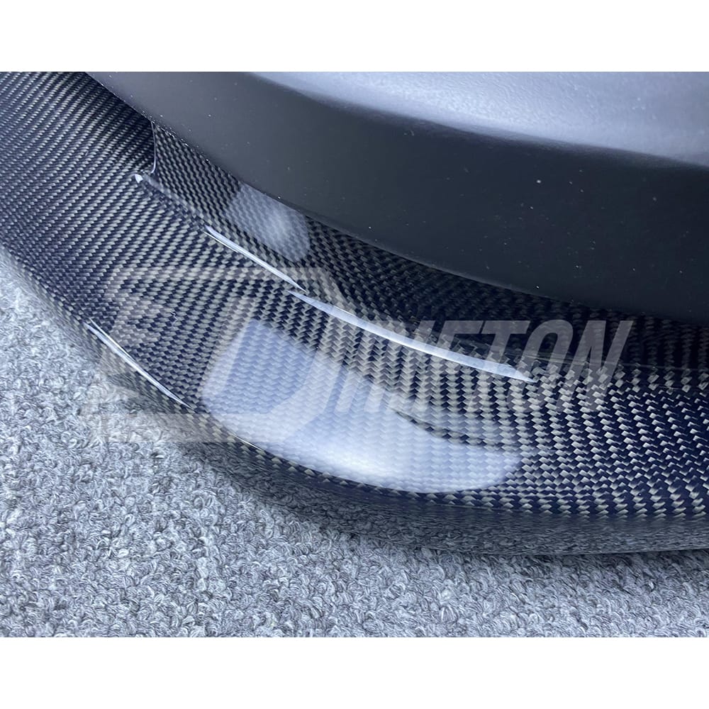 Varis MY13 Style Half Carbon Fiber Front Bumper For Nissan R35 GTR 2008-2016
