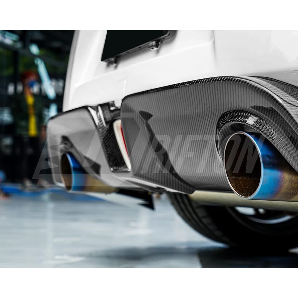 Varis Style Carbon Fiber Rear Diffuser For NIissan 370Z Z34 2008-2019