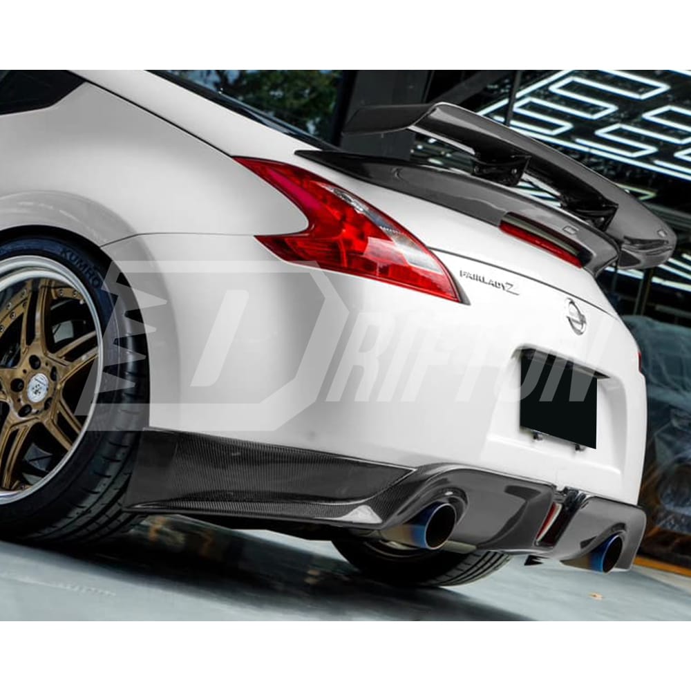 Varis Style Carbon Fiber Rear Diffuser For NIissan 370Z Z34 2008-2019