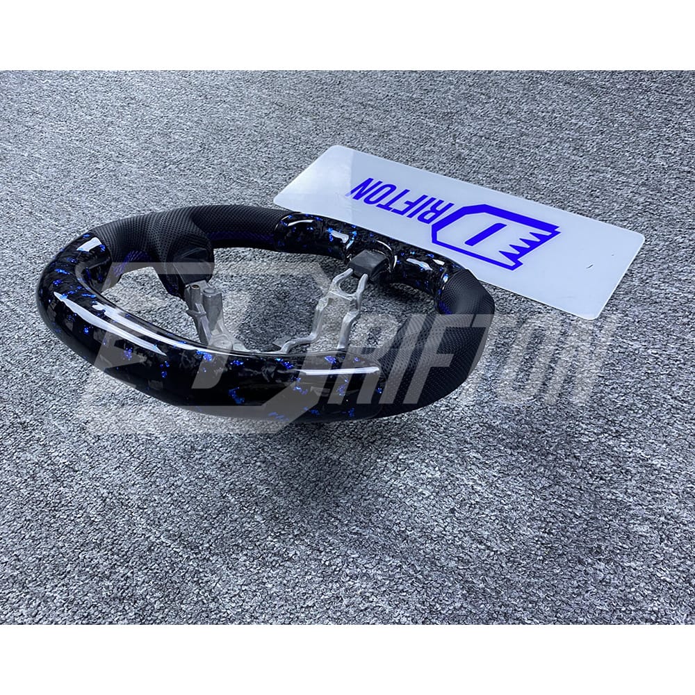 Customize Forged Carbon Fiber Color Flakes Steering Wheel For NIissan 370Z Z34 2008-2019