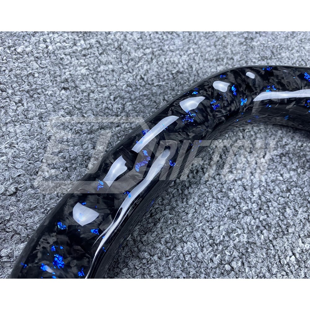 Customize Forged Carbon Fiber Color Flakes Steering Wheel For NIissan 370Z Z34 2008-2019