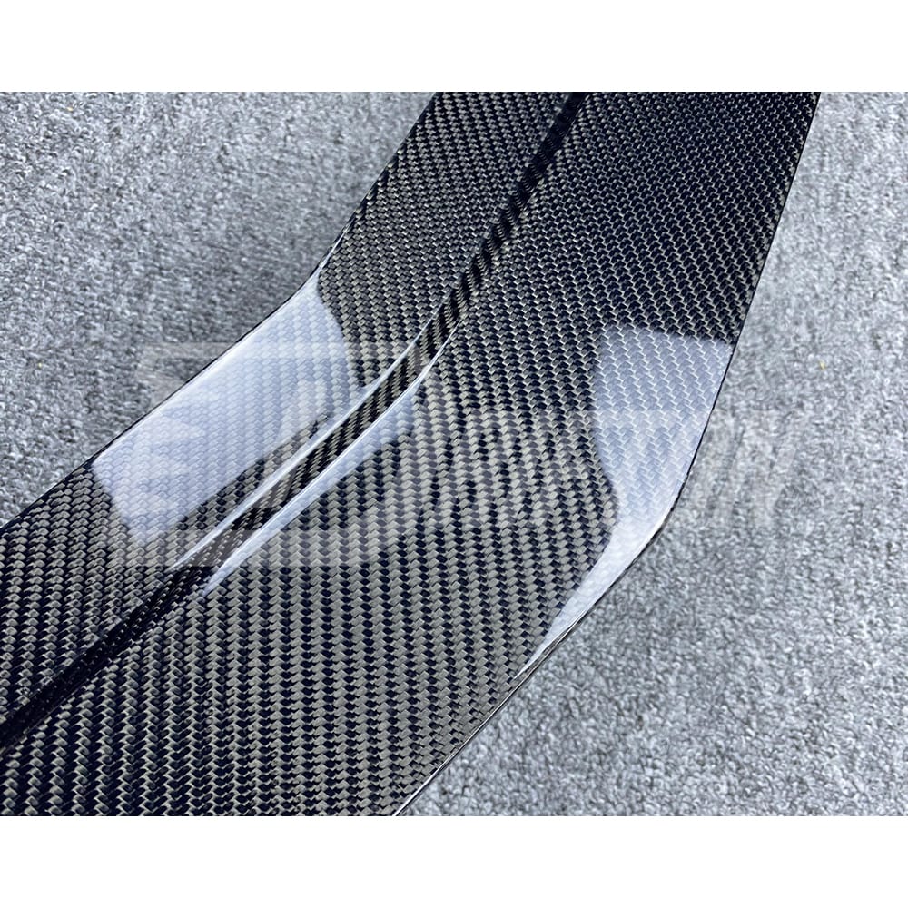 Paktechz V2 Style Carbon Fiber Front Lip For Mercedes-Benz AMG GT GTS 2015-2016