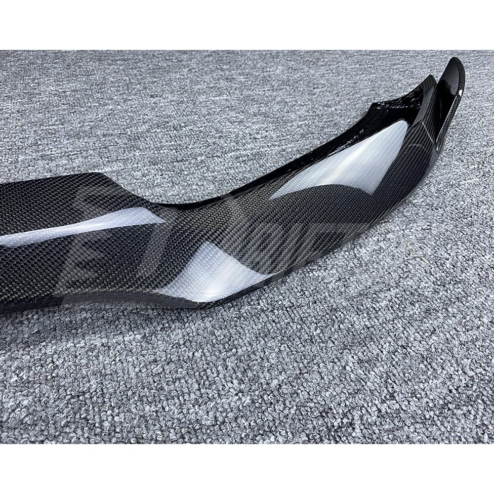 Paktechz V2 Style Carbon Fiber Front Lip For Mercedes-Benz AMG GT GTS 2015-2016