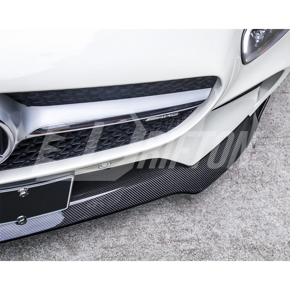 Paktechz V2 Style Carbon Fiber Front Lip For Mercedes-Benz AMG GT GTS 2015-2016
