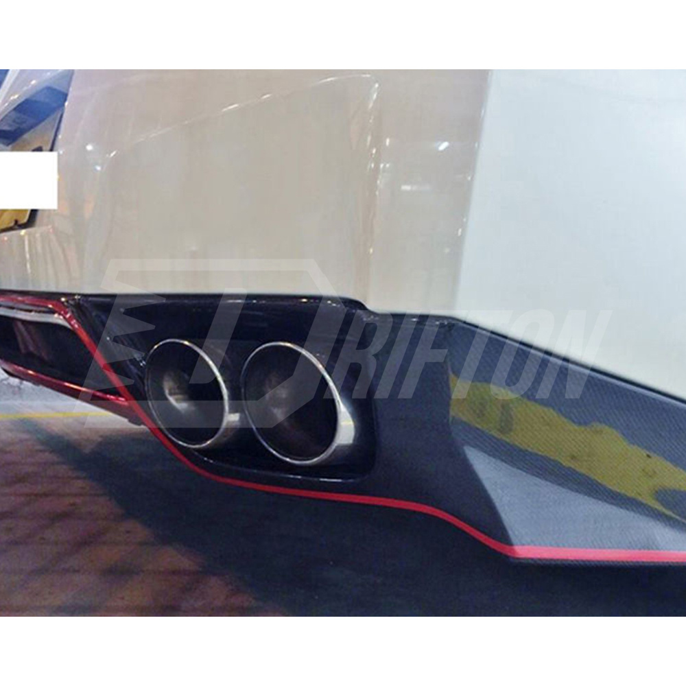 ZELE Carbon Fiber Rear Diffuser For Nissan R35 GTR 2008-2016