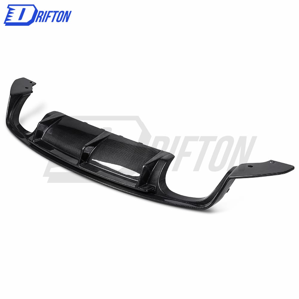Performence Style Dry Carbon Fiber Rear Diffuser For Audi TT TTS TTRS 2015-2022