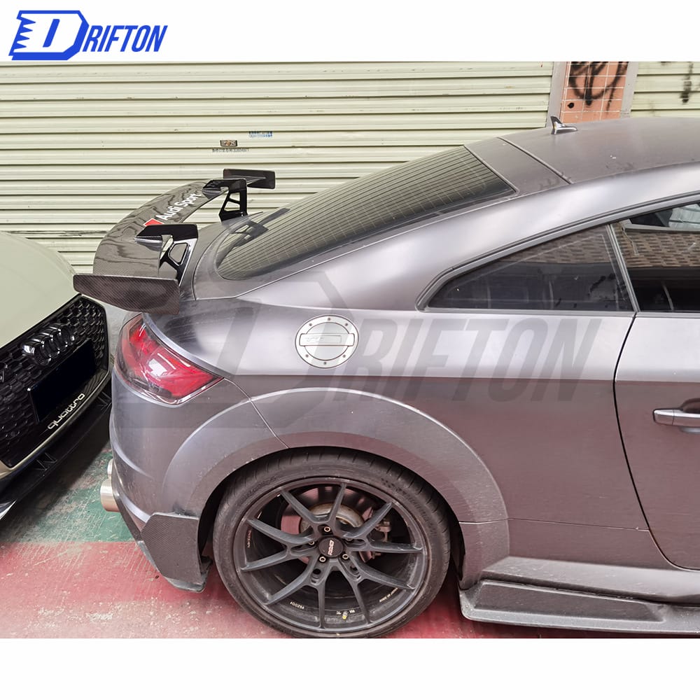 Performence Style Dry Carbon Fiber Rear Diffuser For Audi TT TTS TTRS 2015-2022