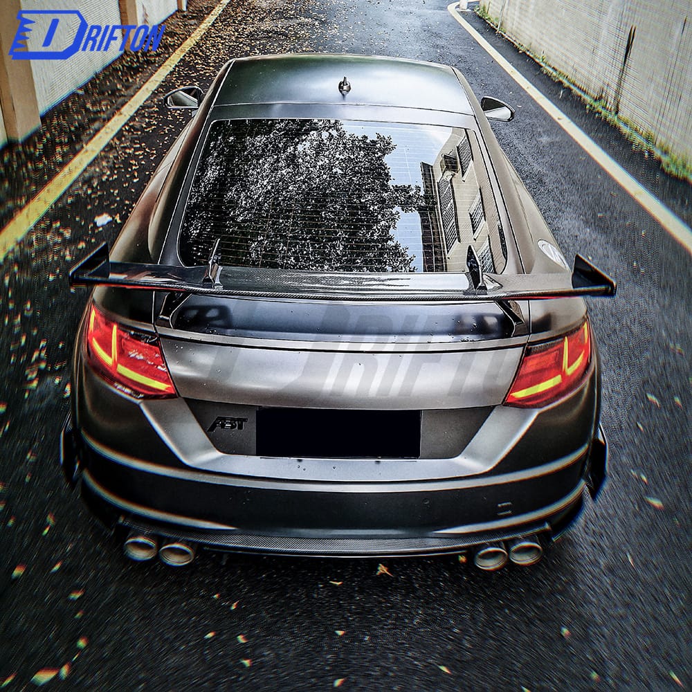 Performence Style Dry Carbon Fiber Rear Diffuser For Audi TT TTS TTRS 2015-2022