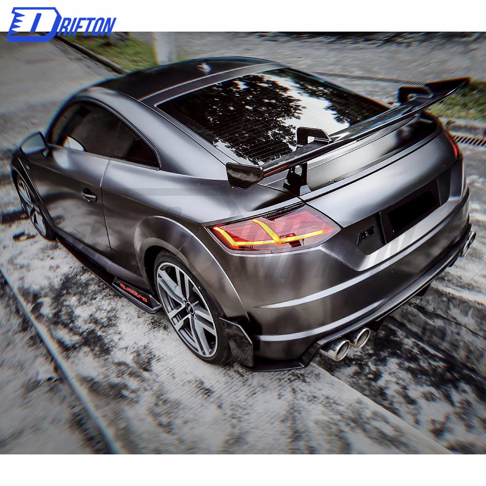 WS Style Dry Carbon Fiber Rear Spoiler For Audi TT TTS TTRS 2015-2022