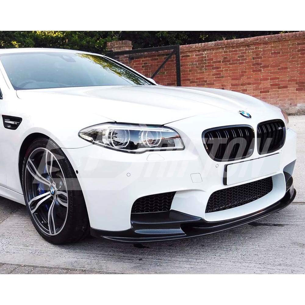 3D Style Carbon Fiber Front Lip For BMW 5 Series F10 M5 2010-2016