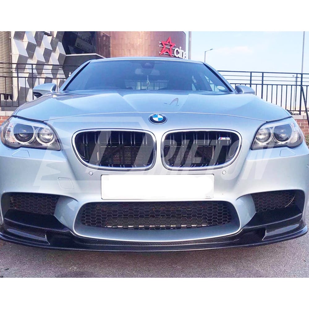 3D Style Carbon Fiber Front Lip For BMW 5 Series F10 M5 2010-2016