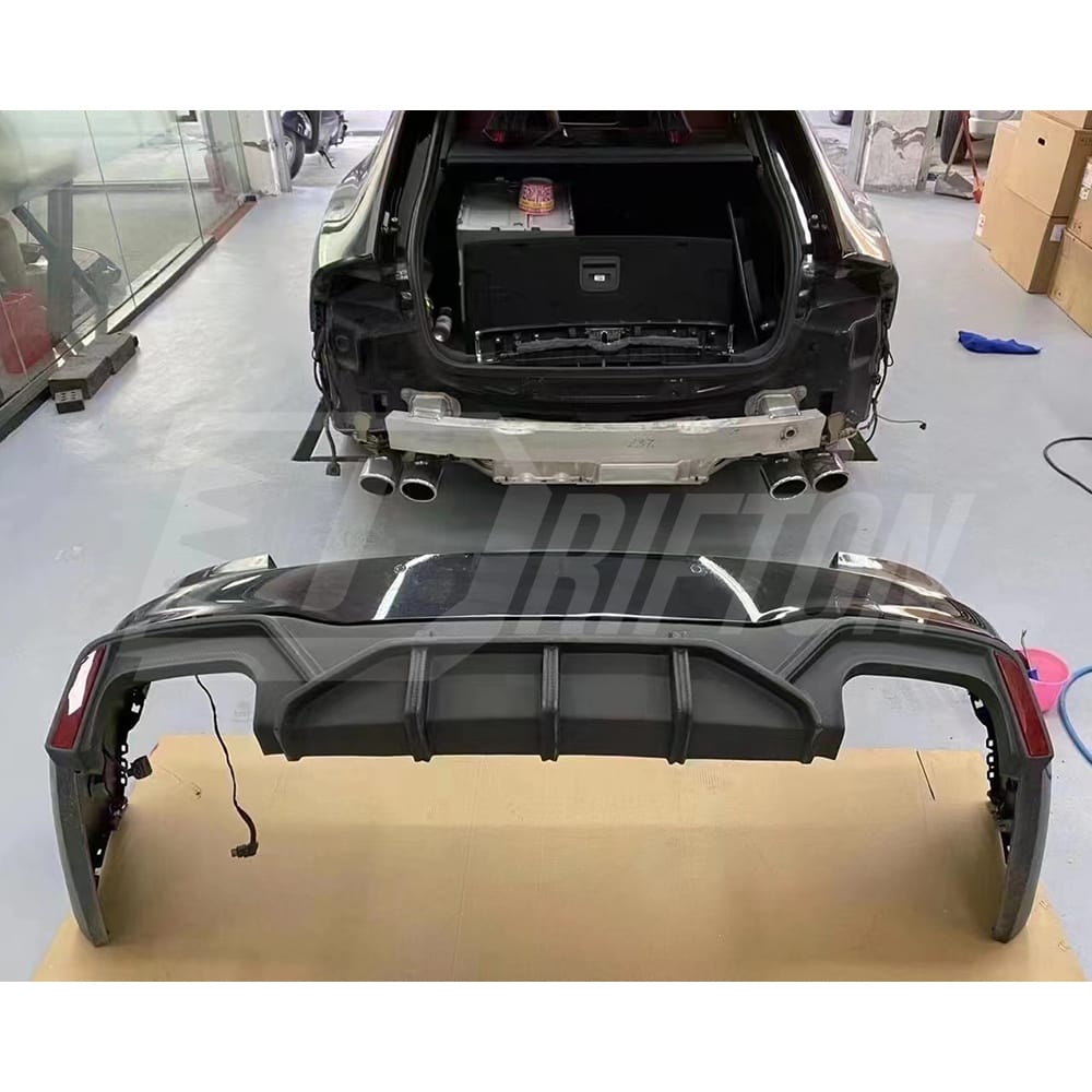 ABT Style Carbon Fiber Rear Diffuser For Audi A7 S7 C8 2019-2024