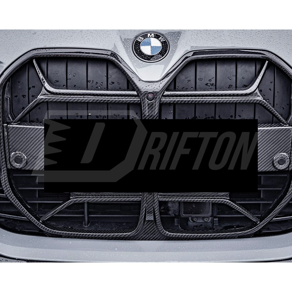 CSL Style Dry Carbon Fiber Front Grille For BMW 4 Seires G22 G23 2021-2024