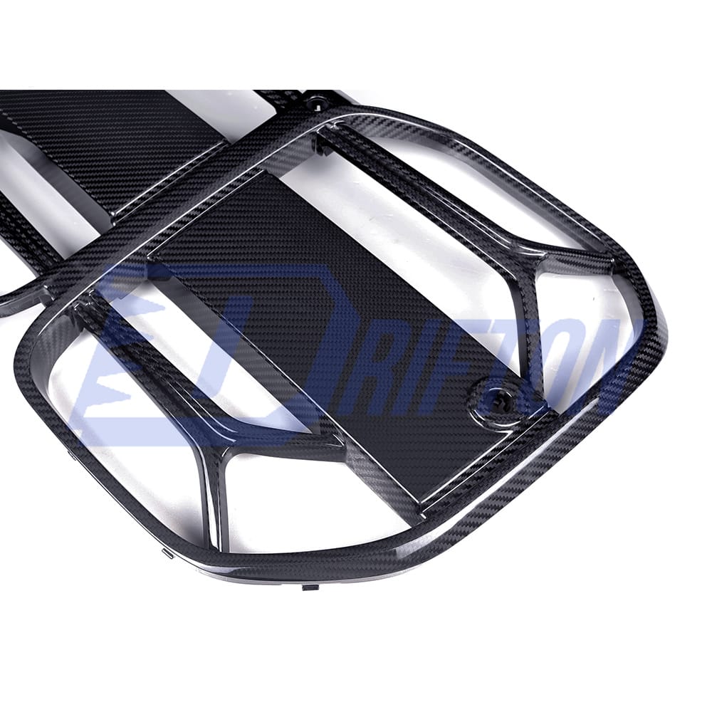 CSL Style Dry Carbon Fiber Front Grille For BMW 4 Seires G22 G23 2021-2024