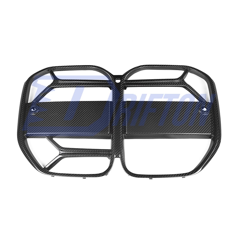 CSL Style Dry Carbon Fiber Front Grille (With ACC) For BMW 4 Seires G22 G23 2021-2023 2021-2024
