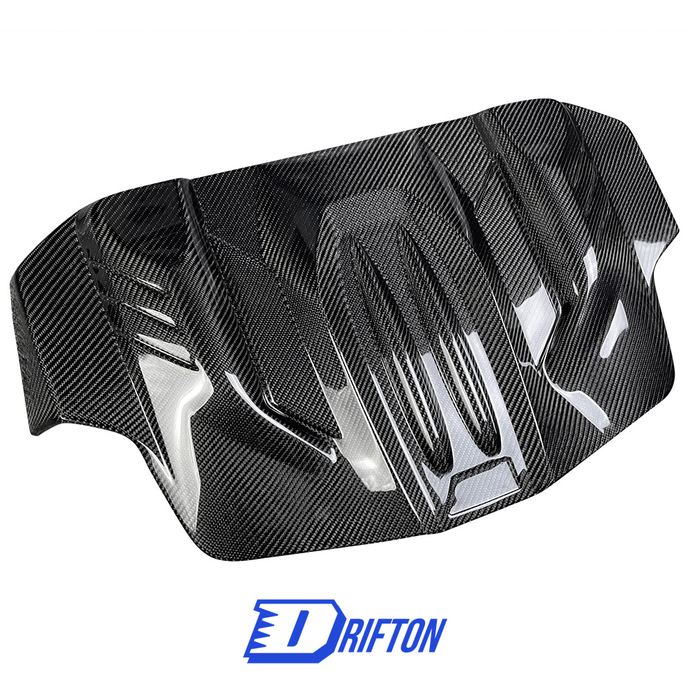 Carbon Fiber Engine Cover For BMW 5 Series F10 M5 F12 F13 F06 M6 2010-2016