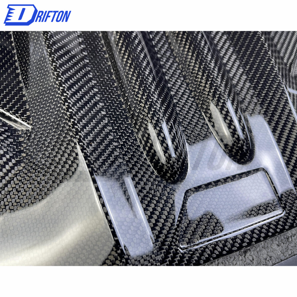 Carbon Fiber Engine Cover For BMW 5 Series F10 M5 F12 F13 F06 M6 2010-2016