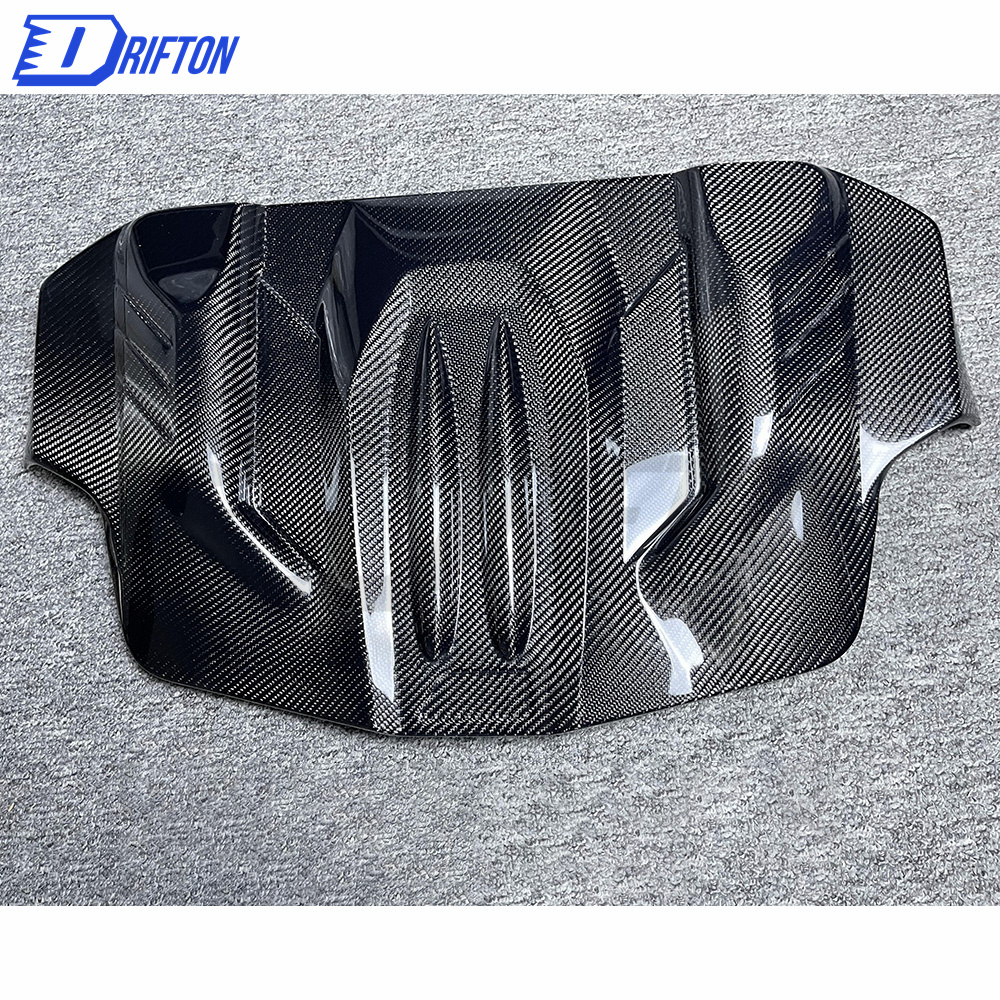Carbon Fiber Engine Cover For BMW 5 Series F10 M5 F12 F13 F06 M6 2010-2016
