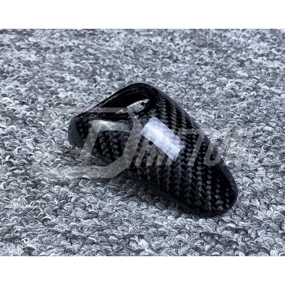 Carbon Fiber Interior Gear Knob Cover Replacement For BMW 5 Series F10 M5 2010-2016