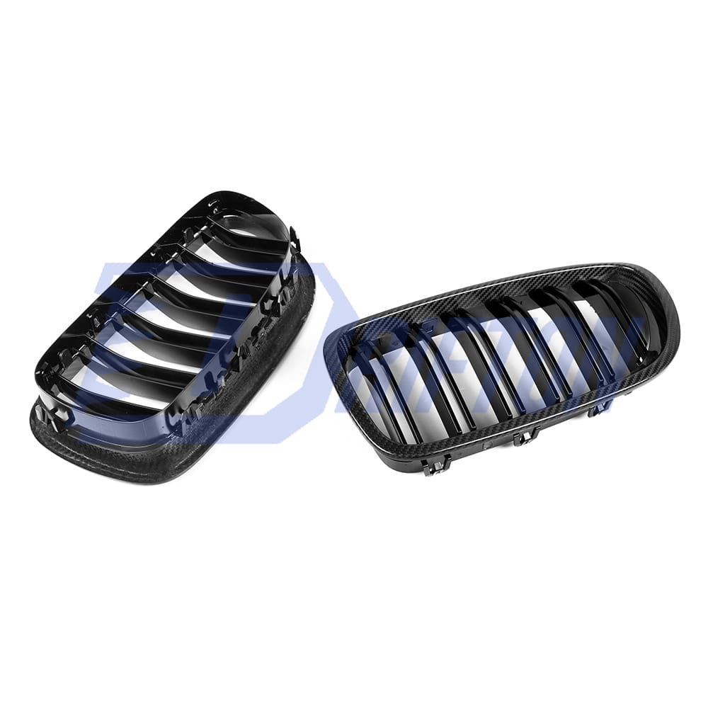 Dry Carbon Fiber Front Grill For BMW 5 Series F10 M5 2010-2016