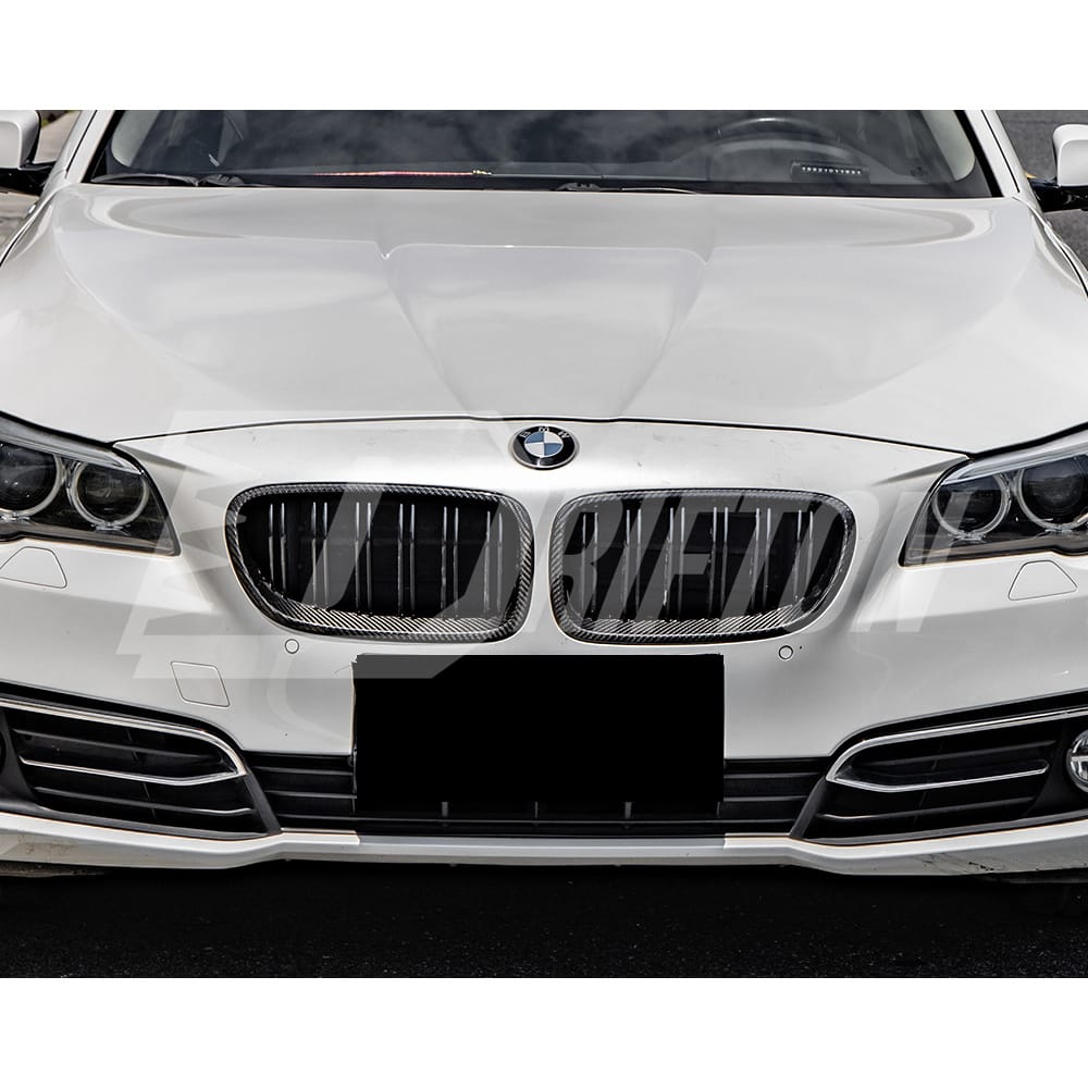 Dry Carbon Fiber Front Grill For BMW 5 Series F10 M5 2010-2016