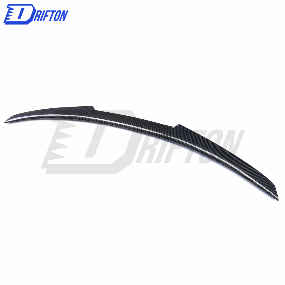 M4 Style Carbon Fiber Rear Spoiler Trunkg Wing For BMW 5 Series F10 F18 2010-2016