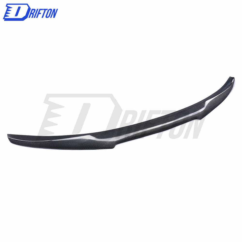 M4 Style Carbon Fiber Rear Spoiler Trunkg Wing For BMW 5 Series F10 F18 2010-2016