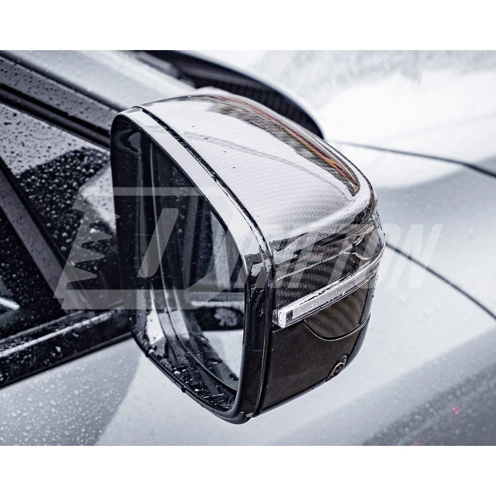 M4 Style Dry Carbon Fiber Mirror Cap (Replacement) For BMW 4 Seires G22 G23 G26 2021-2024