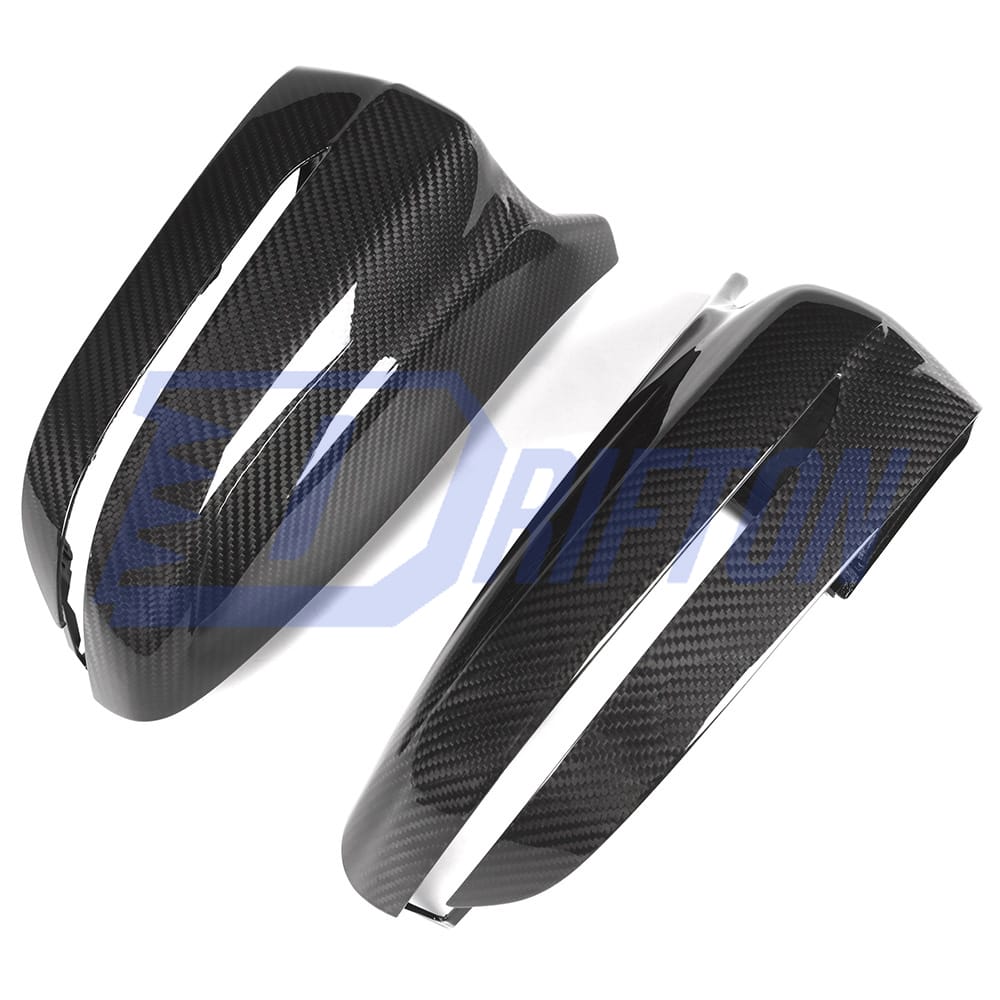 M5 Style Dry Carbon Fiber Mirror Cap (Replacement) For BMW 4 Seires G22 G23 G26 2021-2024