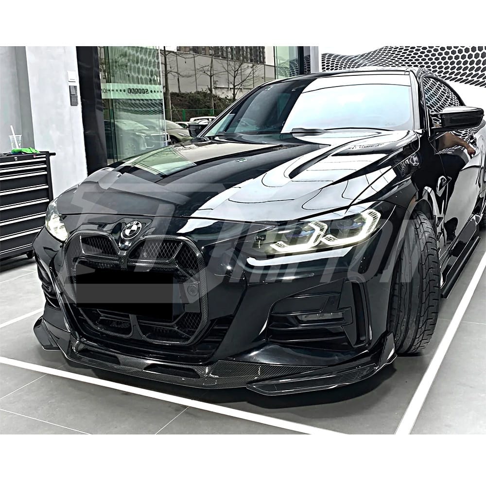 SQ Style Dry Carbon Fiber Front Lip For BMW 4 Seires G22 G23 2021-2024