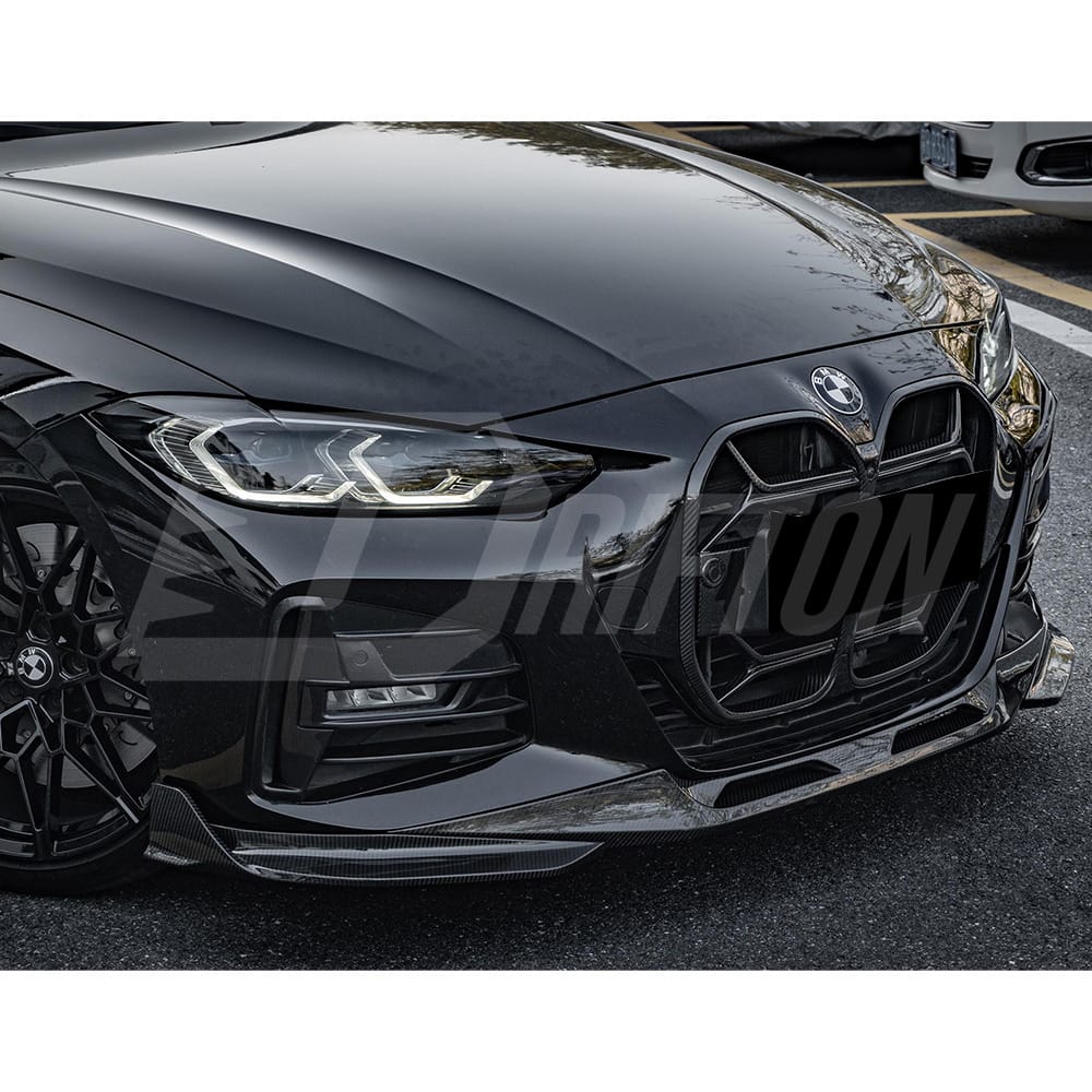 SQ Style Dry Carbon Fiber Front Lip For BMW 4 Seires G22 G23 2021-2024