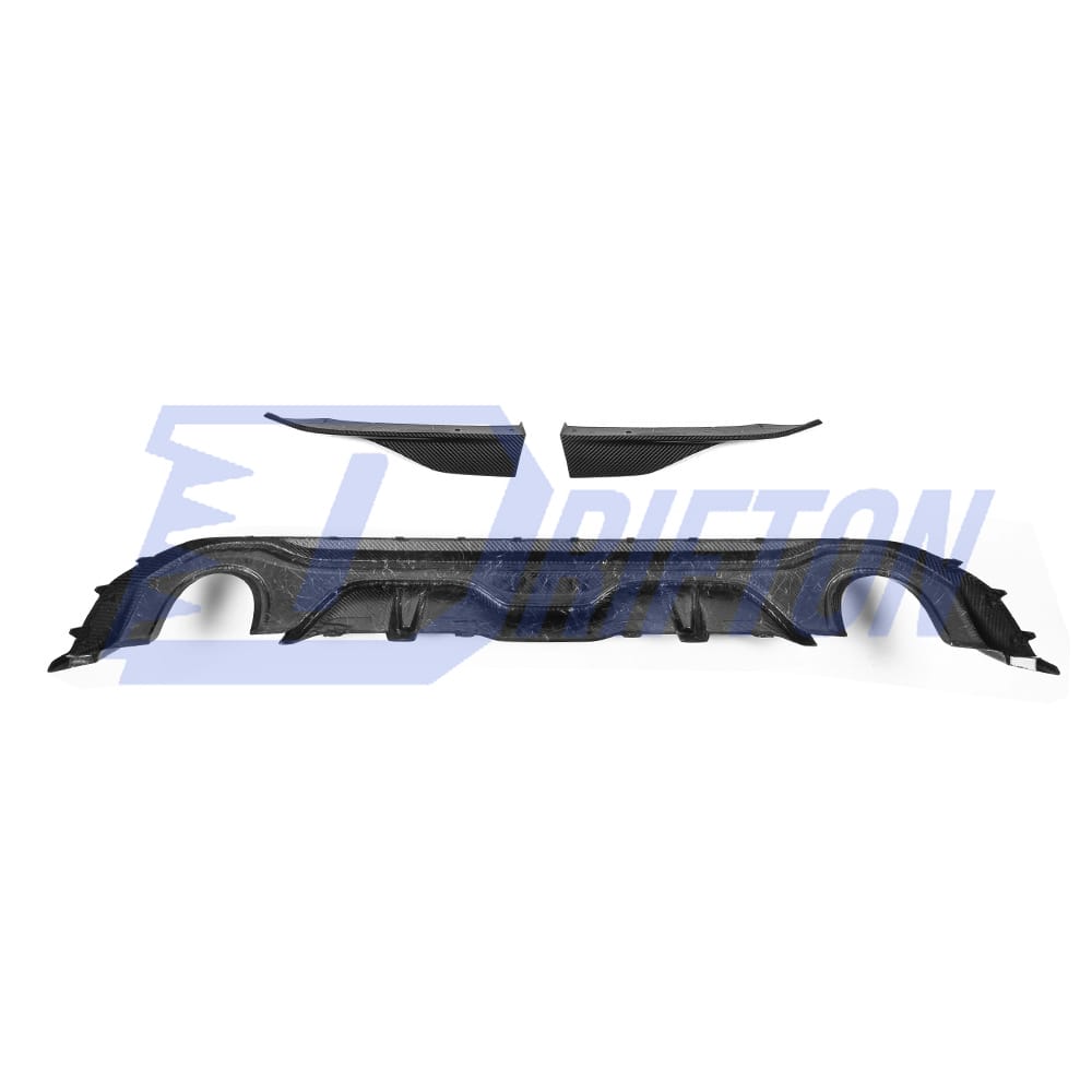 SQ Style Dry Carbon Fiber Rear Diffuser (For Mono Tips) For BMW 4 Seires G26 2021-2024