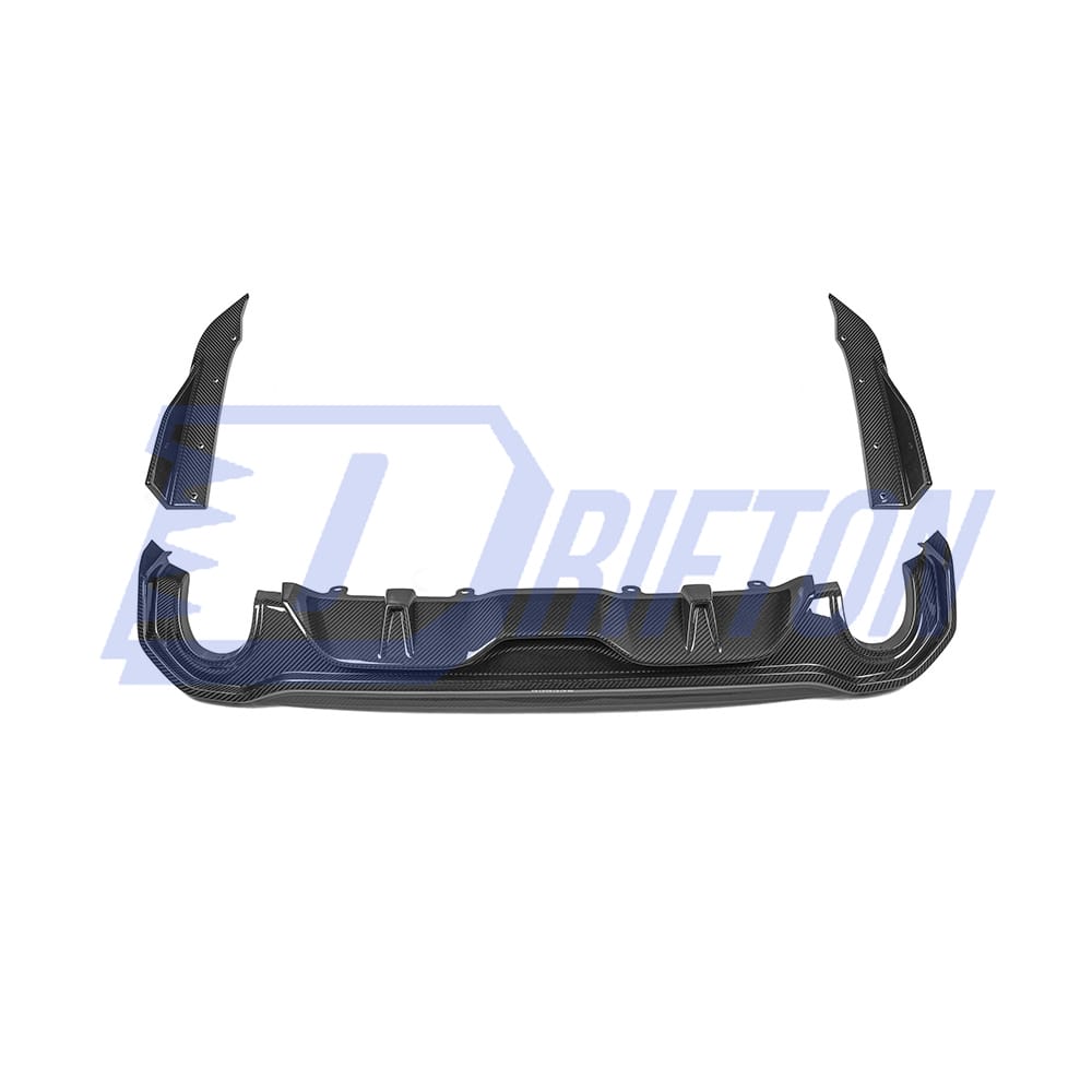 SQ Style Dry Carbon Fiber Rear Diffuser (For Mono Tips) For BMW 4 Seires G26 2021-2024