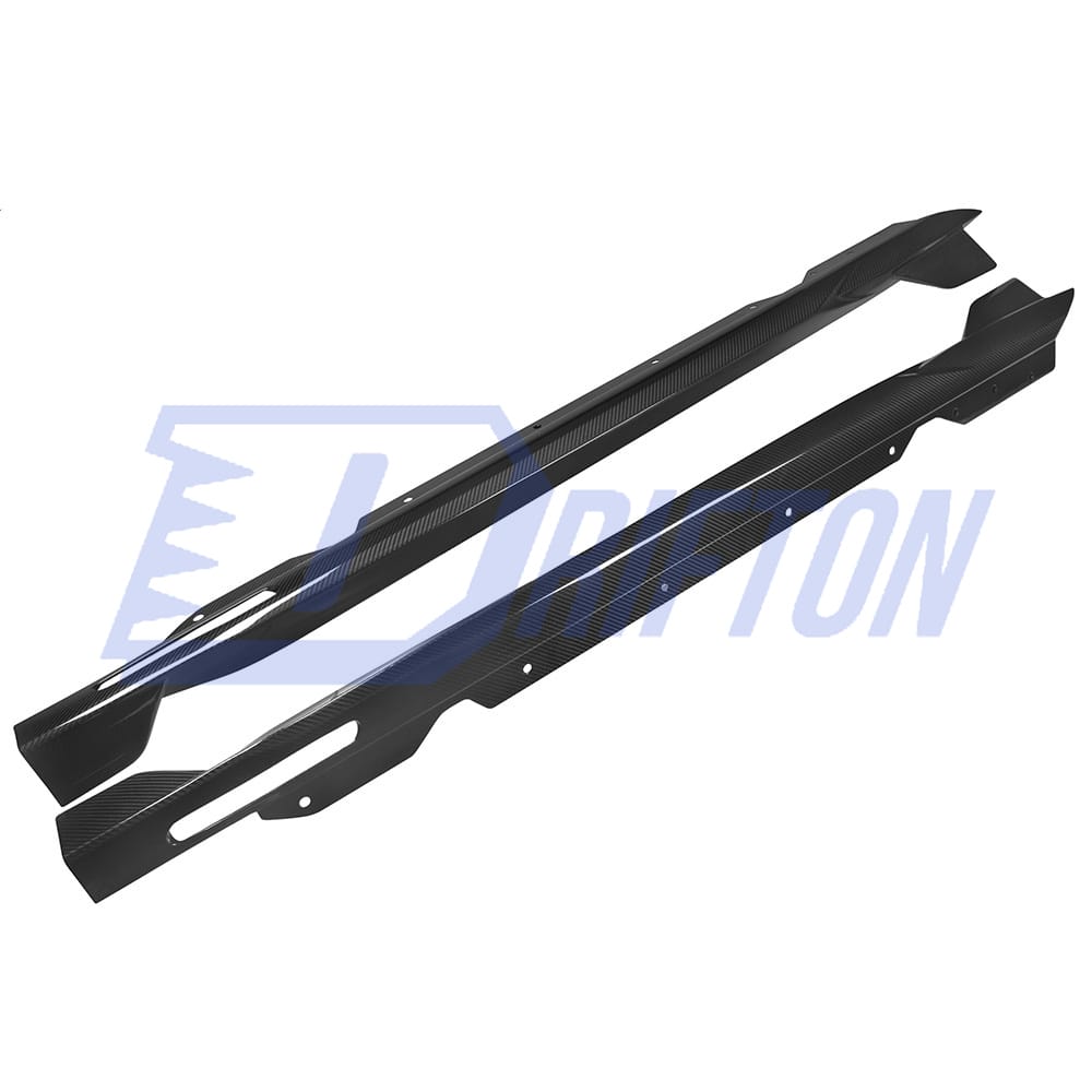 SQ Style Dry Carbon Fiber Side Skirt For BMW 4 Seires G22 G23 2021-2024