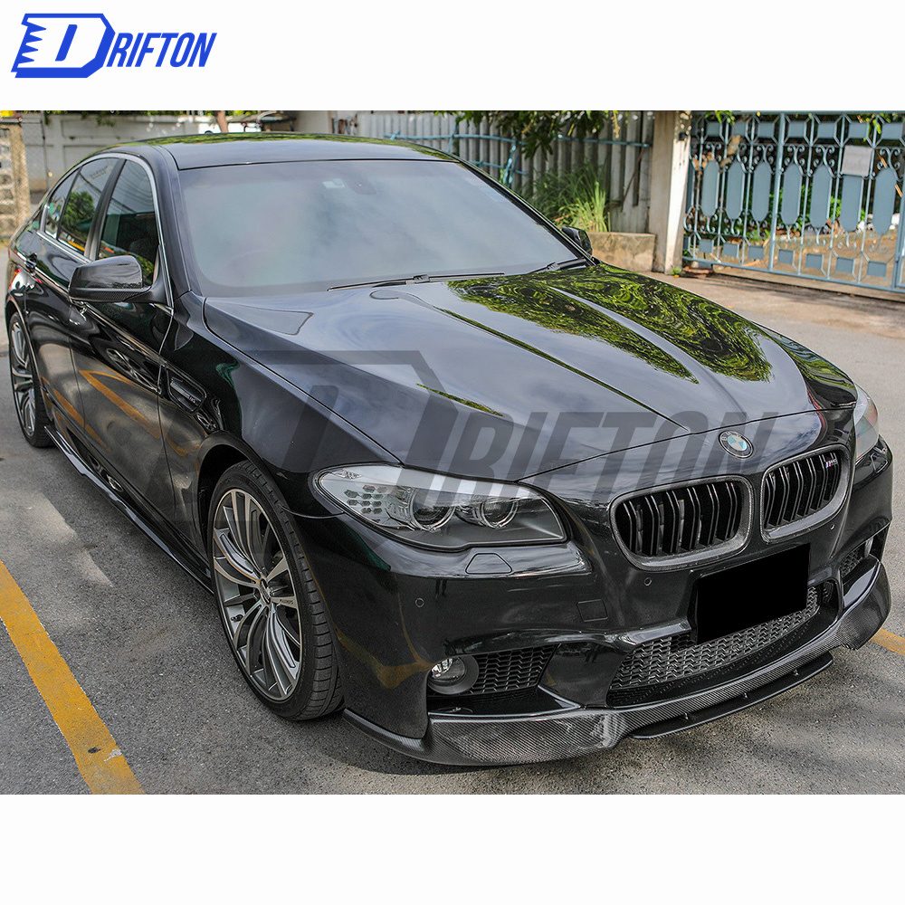 Vorstei Style Carbon Fiber Front Lip For 5 Series F10 F18 2010-2016