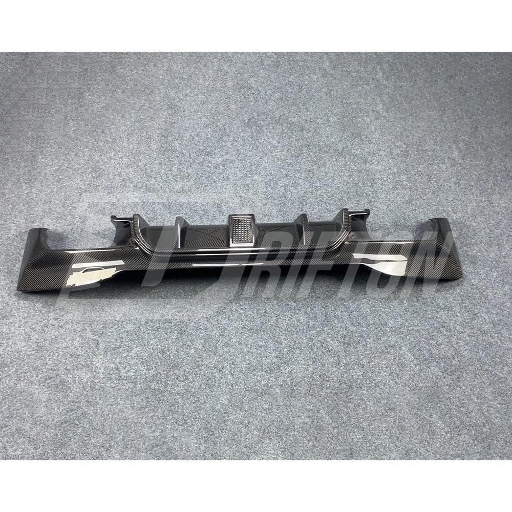 Dry Carbon Fiber Rear Diffuser With LED Light For BMW 5 Series F90 M5 2017-2023