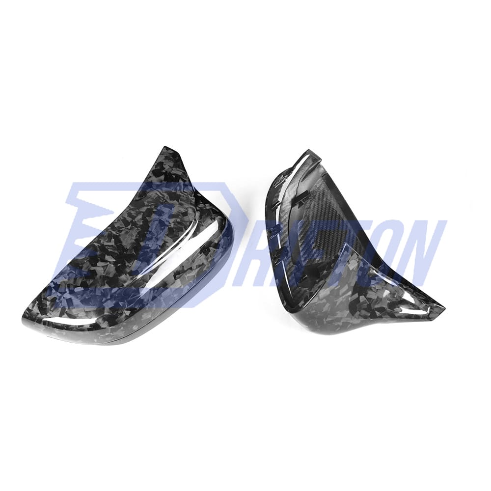 Forged Dry Carbon Fiber Replacement Side Mirror Cover For BMW 5 Series F90 M5 LHD RHD 2017-2023
