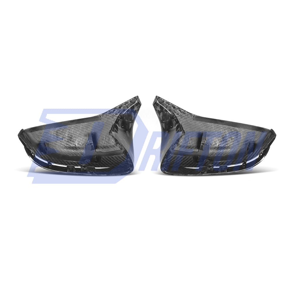 Forged Dry Carbon Fiber Replacement Side Mirror Cover For BMW 5 Series F90 M5 LHD RHD 2017-2023