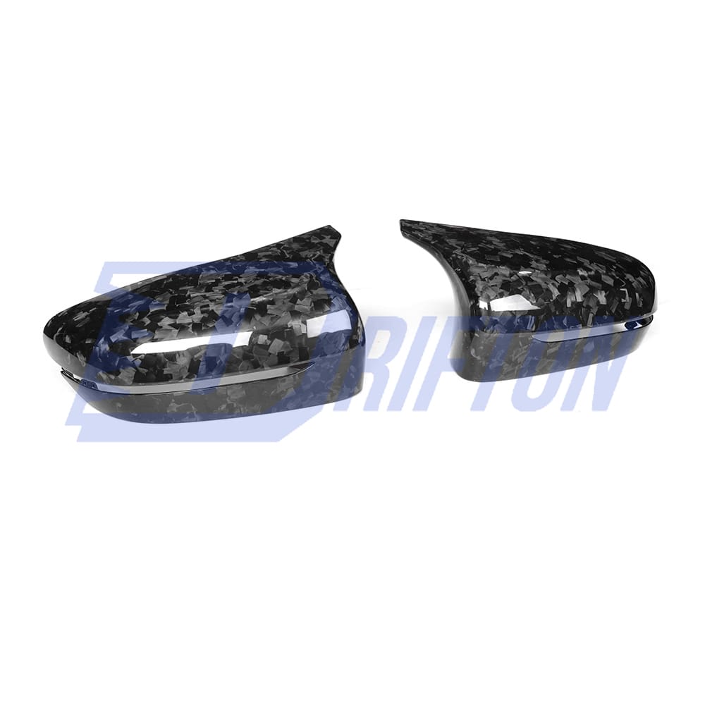 Forged Dry Carbon Fiber Replacement Side Mirror Cover For BMW 5 Series F90 M5 LHD RHD 2017-2023