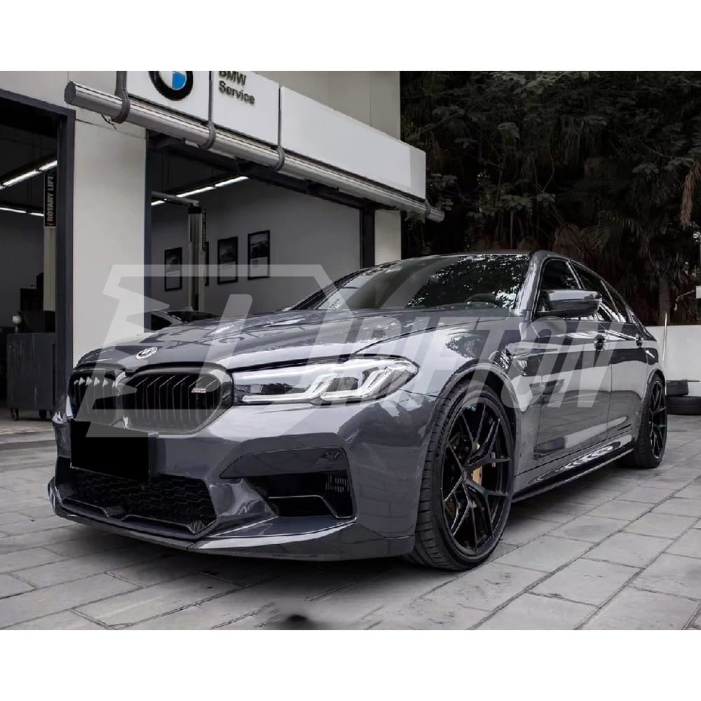MP Style Carbon Fiber Front Lip For BMW 5 Series F90 M5 LCI 2020-2023