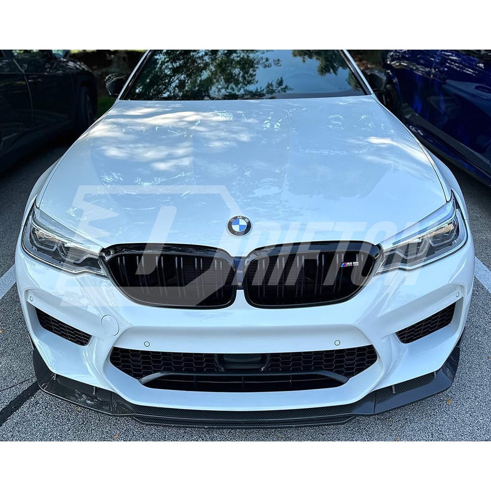 MT Style Dry Carbon Fiber Front Lip For BMW 5 Series F90 M5 2017-2019